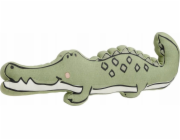 TODAY MAGIC JUNGLE krokodýl plyšový polštář, 65 x 25 x 10 cm