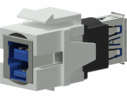 AV adaptér Procab Adaptér PROCAB VCK630/W, USB 3.0 A na USB 3.0 B (reverzibilní) bílý
