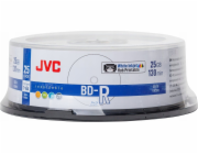 JVC JVC BD-R 25GB 6X INKJET BÍLÁ TISKNUTÁ VODOTĚSNÁ FOTOGRAFIE LESKLÝ DORT*25 70L71KJCK0005