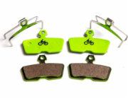 Brzdové destičky Clarks CLARKS pro E-BIKE SHIMANO/AVID/SRAM (Shimano XT 755-56, Avid Code (2011 a novější) Code-R), polometalické