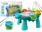 LeanToys Rybářská hra Skill Table Green
