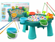 LeanToys Rybářská hra Skill Table Green
