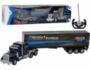 Nákladní auto na dálkové ovládání LeanToys RC světla na dálkové ovládání 27 MHz modrá