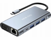 Bounn 11v1 USB-C dokovací/replikátor (JL-CX11)