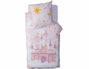 Atmosphera Dětské povlečení růžové CHATEAU, 140 x 200 cm