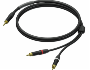 Kabel Procab Kabel PROCAB PRA711/3, 2x jack 3,5mm (M) stereo na 2x RCA (M) (3m)