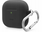 Elago Airpods 4 Silicone Hang Case - Black