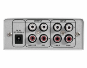 Omnitronic GNOME-202, 2-kanálový, stříbrný