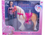 Panenka Norimpex PROMO s chodícím koněm 1003614