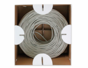 Techly ITP-C6F-FL síťový kabel Šedá 305 m Cat6 F/UTP (FTP)