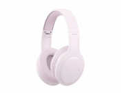 Havit H633BT - bezdrátová sluchátka na uši, růžová