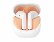 Havit TW931 - Bezdrátová sluchátka TWS, bílá a oranžová