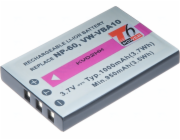 Baterie T6 Power NP-60, KLIC-5000, NP-30, LI-20B, A1812A, L1812A, L1812B, 1000mAh, 3,7Wh