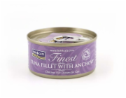 FISH4CATS Tuna fillet with anchovy - mokré krmivo pro kočky - 70g