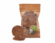 FACTORYHERBS Pastinákové sušenky s lněným semínkem - pochoutka pro hlodavce a králíky - 100g