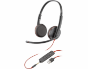 Poly náhlavní souprava Blackwire 3225, 3,5 mm jack, USB-A, stereo