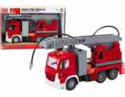 LeanToys Hasiči Třecí pohon se světly a zvuky výložníku