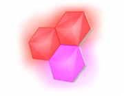 TRUST Světelné panely GXT 903 VYBZ, Hexagonální, RGB, rozšiřující sada, 3ks