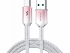 Joyroom S-A42 3A USB-A USB-C kabel 1,2 m bílý