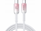 Kabel USB-C USB-C Joyroom S-A42 60W 1,2m bílý