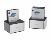 Digitus Dual SATA HDD Docking Station (silber/schwarz, USB 3.0, 2,5/ 3,5)
