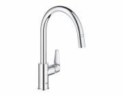 GROHE baucurve 30547000 Jednopáková dřezová baterie Chrome