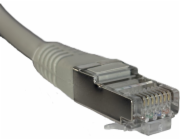 Patch kabel NetRack RJ45, kat. 6 FTP, 5m šedý - BZPAT56F
