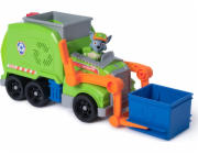 Spin Master Paw Patrol - Extra velký recyklační vůz se skalnatou postavou a funkcí transformace, hračkové vozidlo