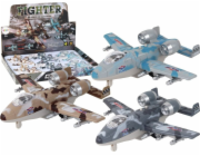 Poháněné stíhací letadlo LeanToys Camo Military Jet