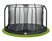 Trampolína Premium Ground Combo 251 cm černá
