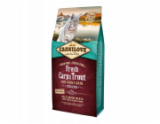 CARNILOVE Cat Sterilised Čerstvý Kapr a Pstruh - suché krmivo pro kočky - 6 kg