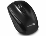CONNECT IT Bezdrátová optická myš (+ 2x AAA baterie zdarma), černá