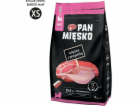 PAN MIESKO  Telecí s křepelkou XS - suché maso na krájení...