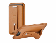 ESR Vegan Leather Magnetic Wallet - Caramel Brown