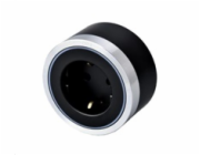 Viking zásuvkový modul A40, zásuvka 230 V, stříbrno-černá