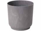 Květináč Forma Plast SATINA 4283-081, O 17 cm, šedá