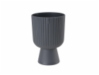 Květináč Forma Plast KELI MIKA, O 17,8 cm, antracit