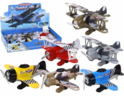 Barevná kombinace hliníkového letadla poháněného vrtulníkem LeanToys