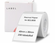 Niimbot štítky R 40x20mm 320ks Bílé pro B21, B21S, B3, B1S