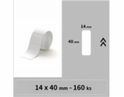 Niimbot štítky RP 14x40mm 155ks Bílé pro D11, D11-M, D110, D110-H