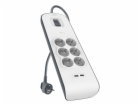 Belkin Steckdosenleiste 6-fach + 2xUSB-A, 2m Kabel  BSV60...