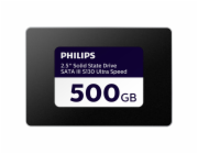 Philips Internal SSD       500GB 2.5  SATA III S130 Ultra Speed