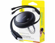 Kabel USB-C 2W1 Baseus Bright Mirror, C+C / 100W / 1m (černý)