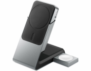 Alogic Matrix+ 3-in-1 Magnetic Charger+Power Bank+AW Puk grey