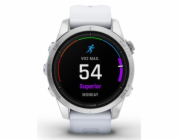 Garmin epix Pro (Gen 2) 3,05 cm (1.2") AMOLED 42 mm Digitální 390 x 390 px Dotyková obrazovka Stříbrná Wi-Fi GPS
