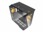 Počítačová skříň Darkflash DY470 (černá) + 4 ventilátory ...
