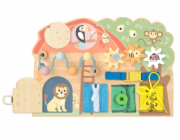 2Kids Toys Activity board Domeček se zvířátky