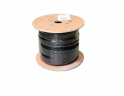Kabel Digitus U/UTP, drát kat. 6, externí PE, 305m gelová náplň, černý (DK-TP612)