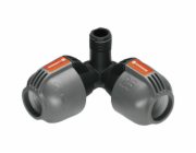 Rohová přípojka Gardena, 25 mm x vnější závit 1/2“