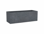 Hrnec Scheurich Stony Black, plast, O 79 x 29 cm